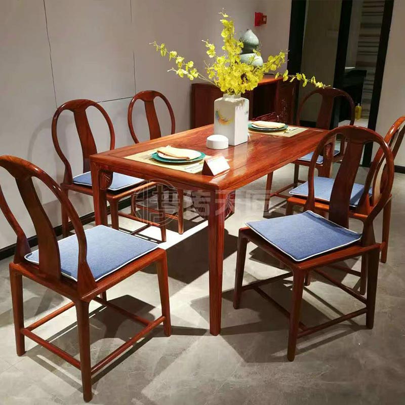Mesa de comedor rectangular china